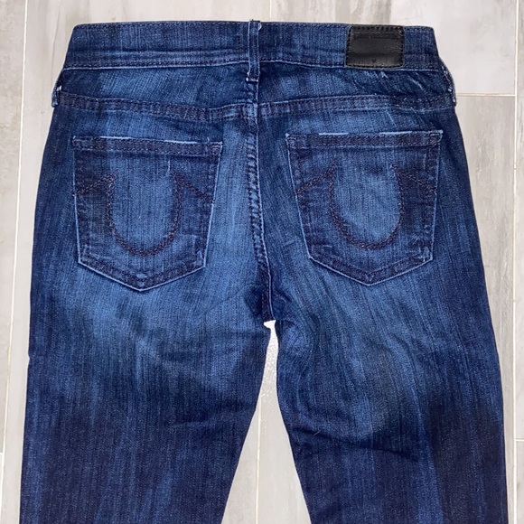True Religion Victoria Mid Rise Skinny, Made in the USA, 26x33, EUC, $288 MSRP - Picture 12 of 13